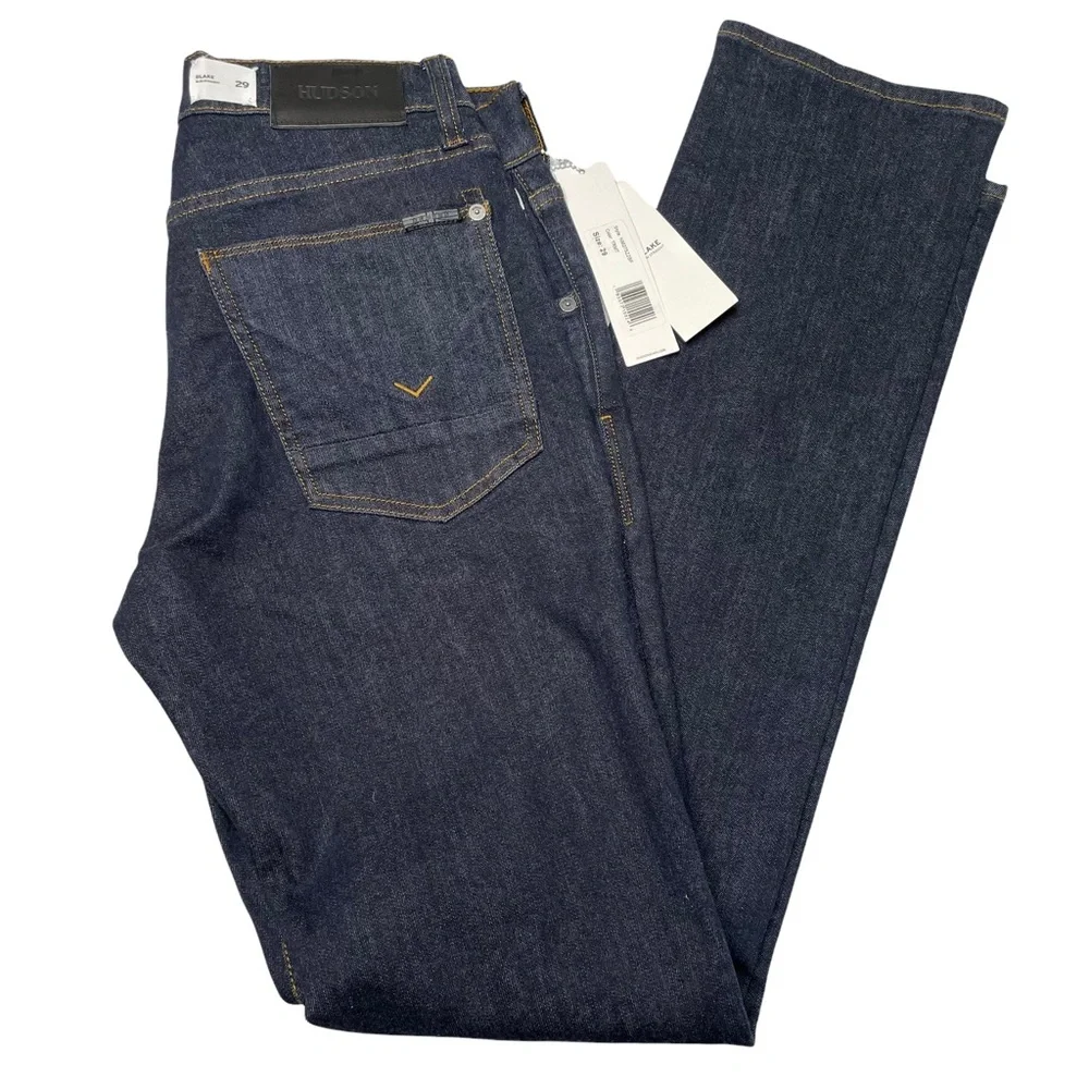Hudson Blake Slim Straight Jeans Size 29 - Picture 5 of 15